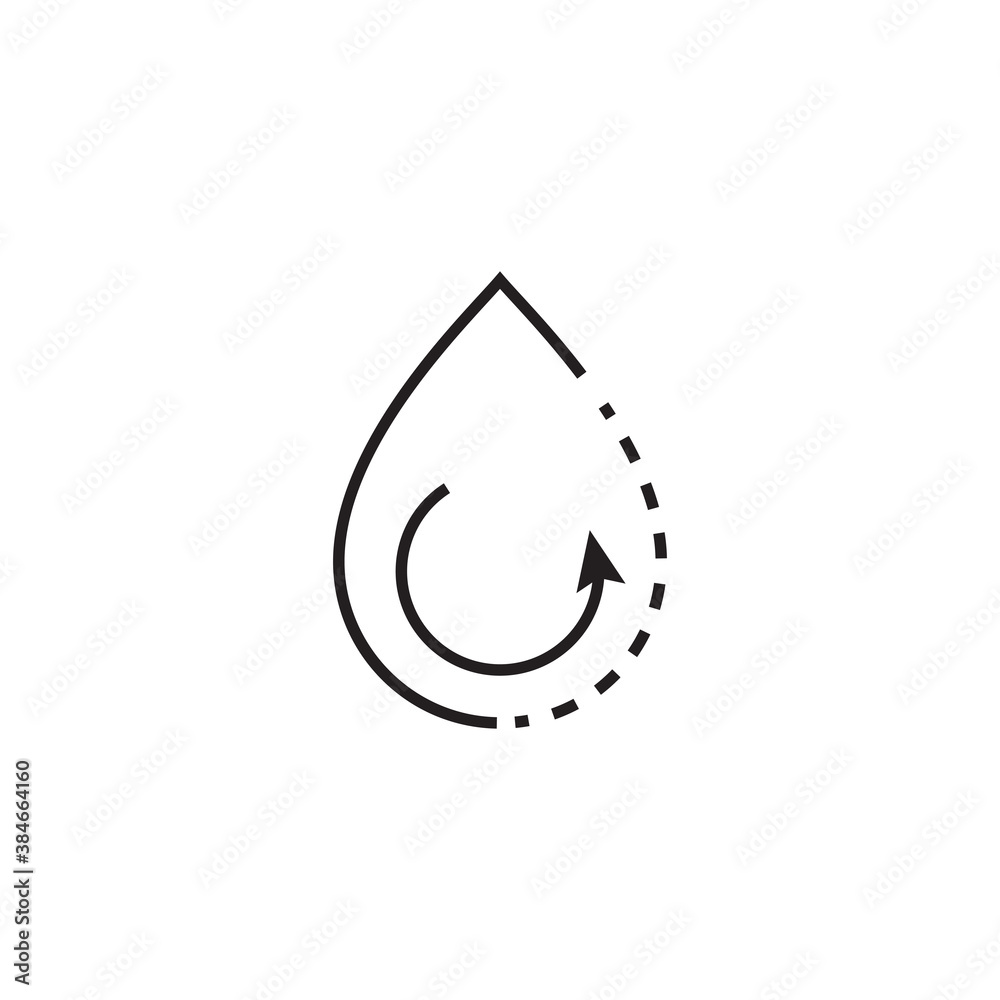 Water drop Logo Template vector Water drop Logo Template vector
