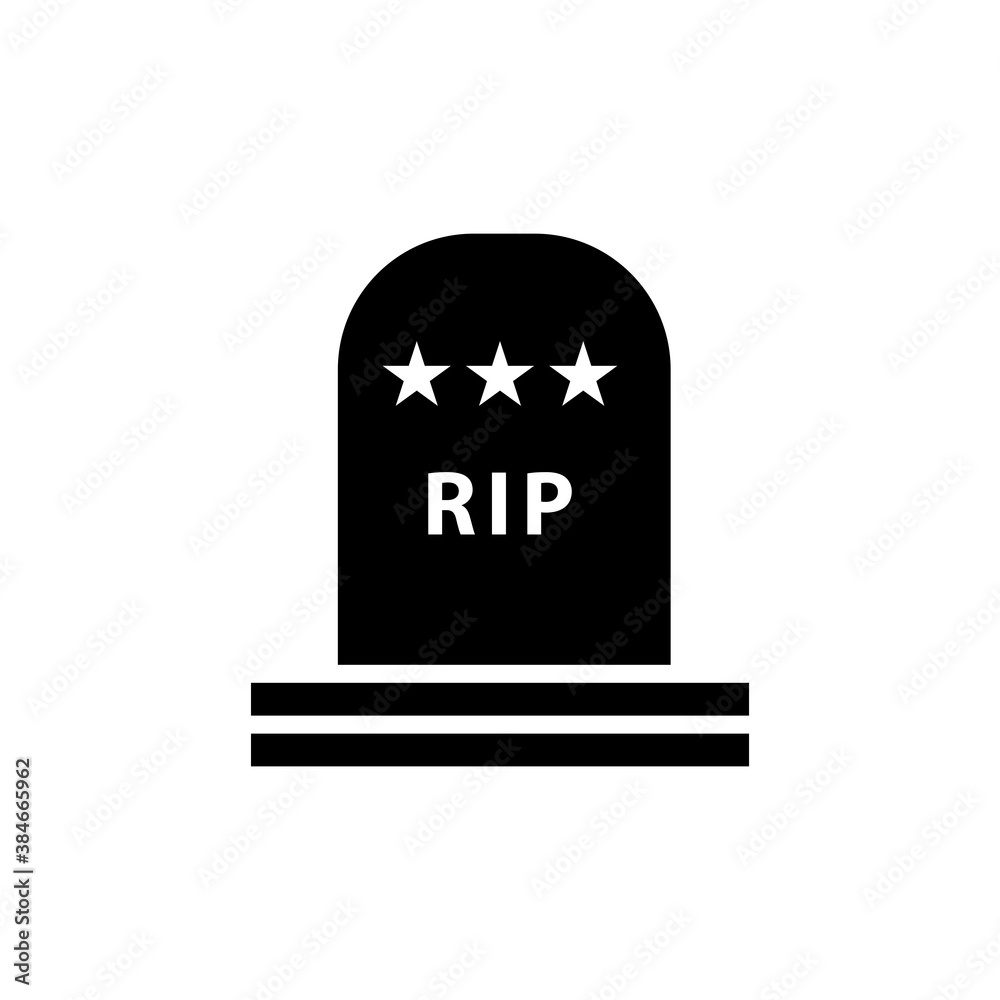 Grave Icons outline style for your design Grave Icons outline style for your design