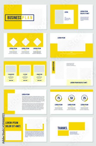 best business template design, clean theme concept