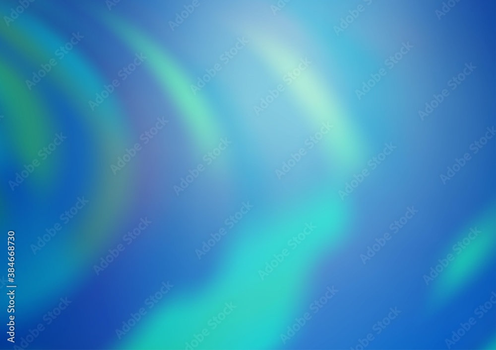 Light BLUE vector blurred shine abstract pattern. Light BLUE vector blurred shine abstract pattern.