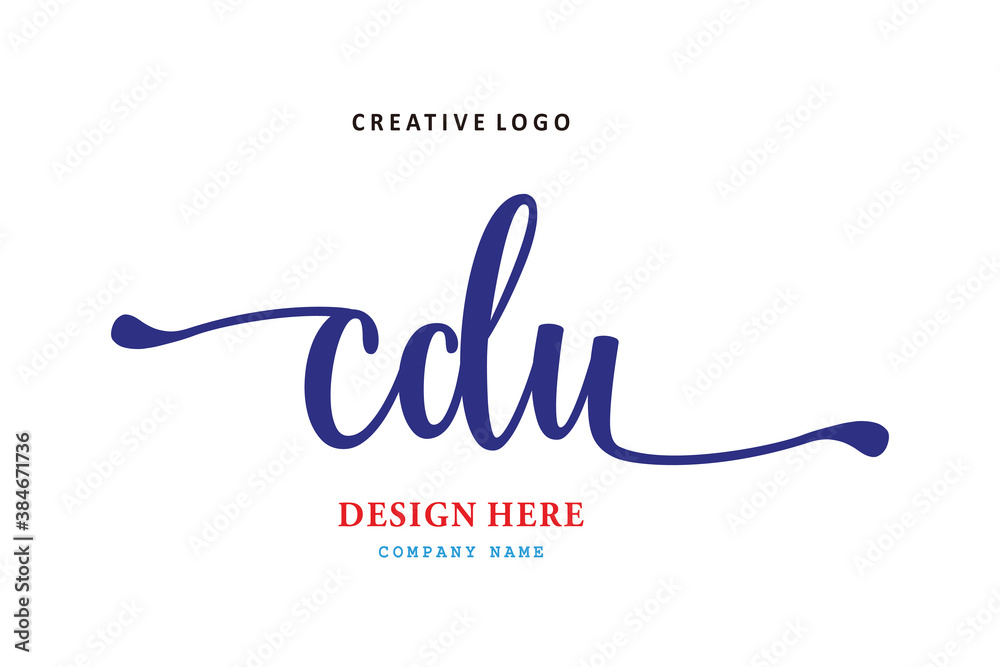 pharmacy logo composition of the letter CDU is simple, easy to understand, simple and authoritativePrint pharmacy logo composition of the letter CDU is simple, easy to understand, simple and authoritativePrint
