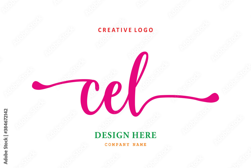 pharmacy logo composition of the letter CEL is simple, easy to understand, simple and authoritativePrint pharmacy logo composition of the letter CEL is simple, easy to understand, simple and authoritativePrint