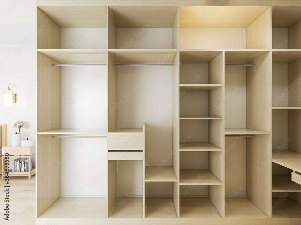 The cloakroom in the bedroom has a dresser and wardrobe The cloakroom in the bedroom has a dresser and wardrobe