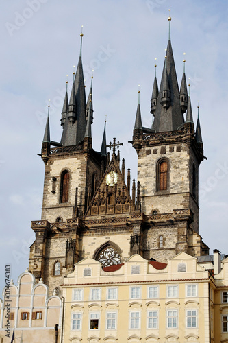 Church of Our Lady at before Tyn in Prague, Czech Republic