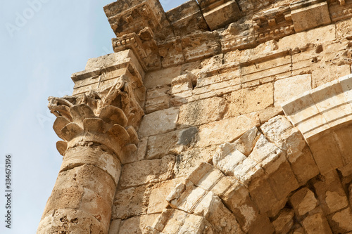 The Triumphal Arch at Al Bass archaeological site, Tyre, Lebanon