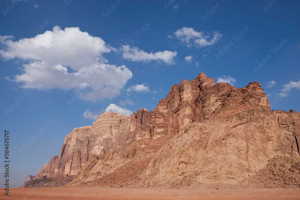 Nature and rocks in Jordan