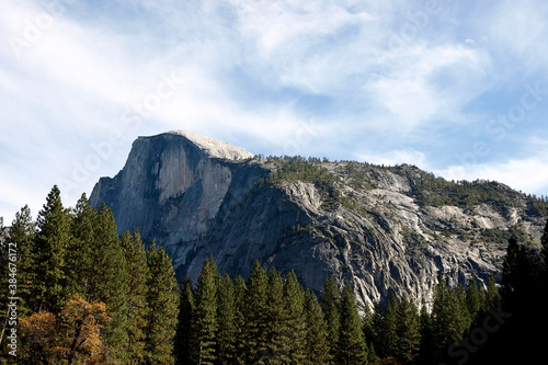 Half Dome of Yosemite national Park in California  San Francisco  USA
