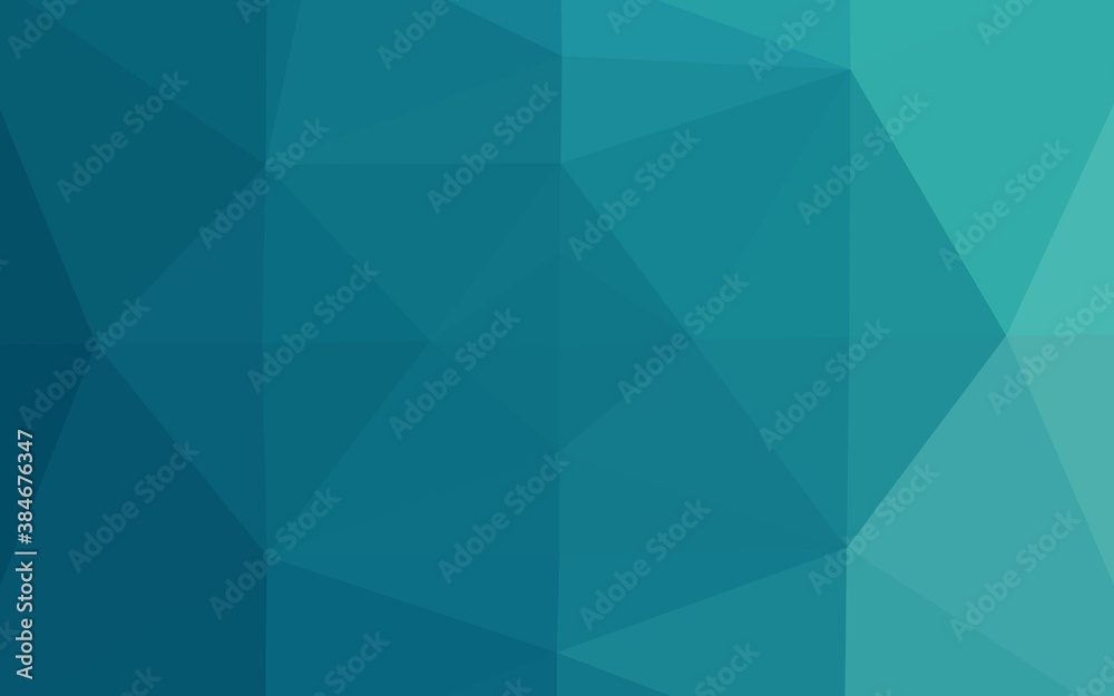 Light BLUE vector low poly cover. Light BLUE vector low poly cover.