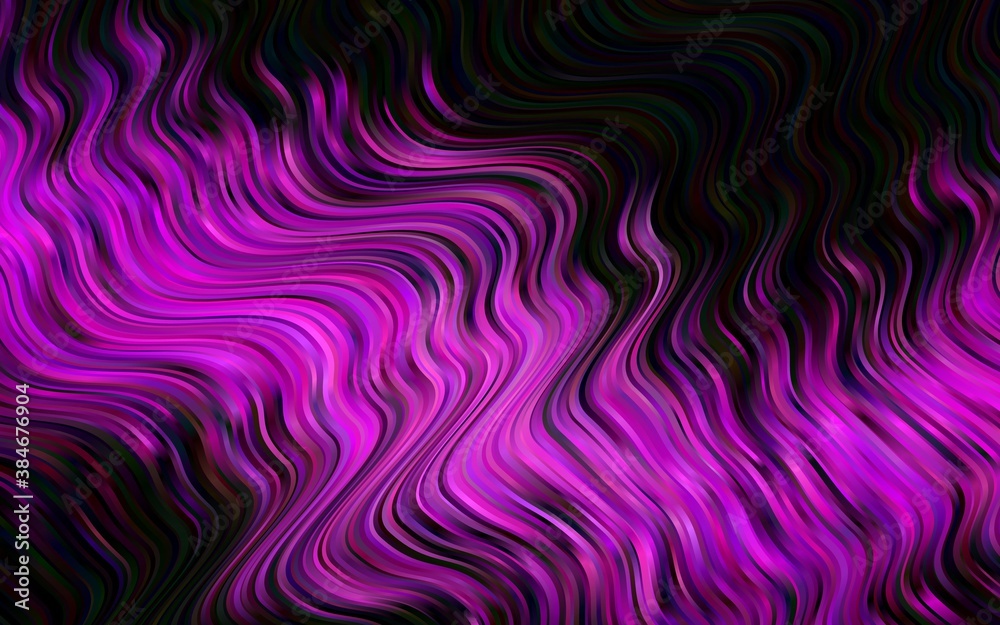 Light Purple vector background with bent ribbons. Light Purple vector background with bent ribbons.