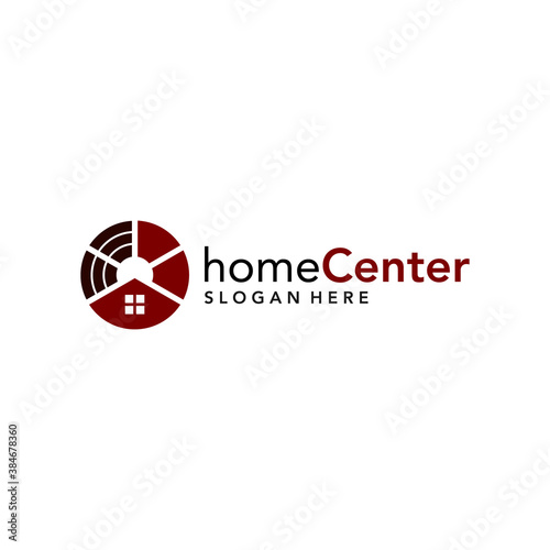 home service call center logo vector