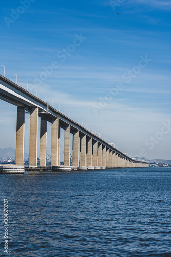 The Presidente Costa e Silva Bridge, better known as the Rio – Niterói Bridge, is the longest bridge in the Southern Hemisphere. It crosses Guanabara Bay, in the State of Rio de Janeiro, Brazil.