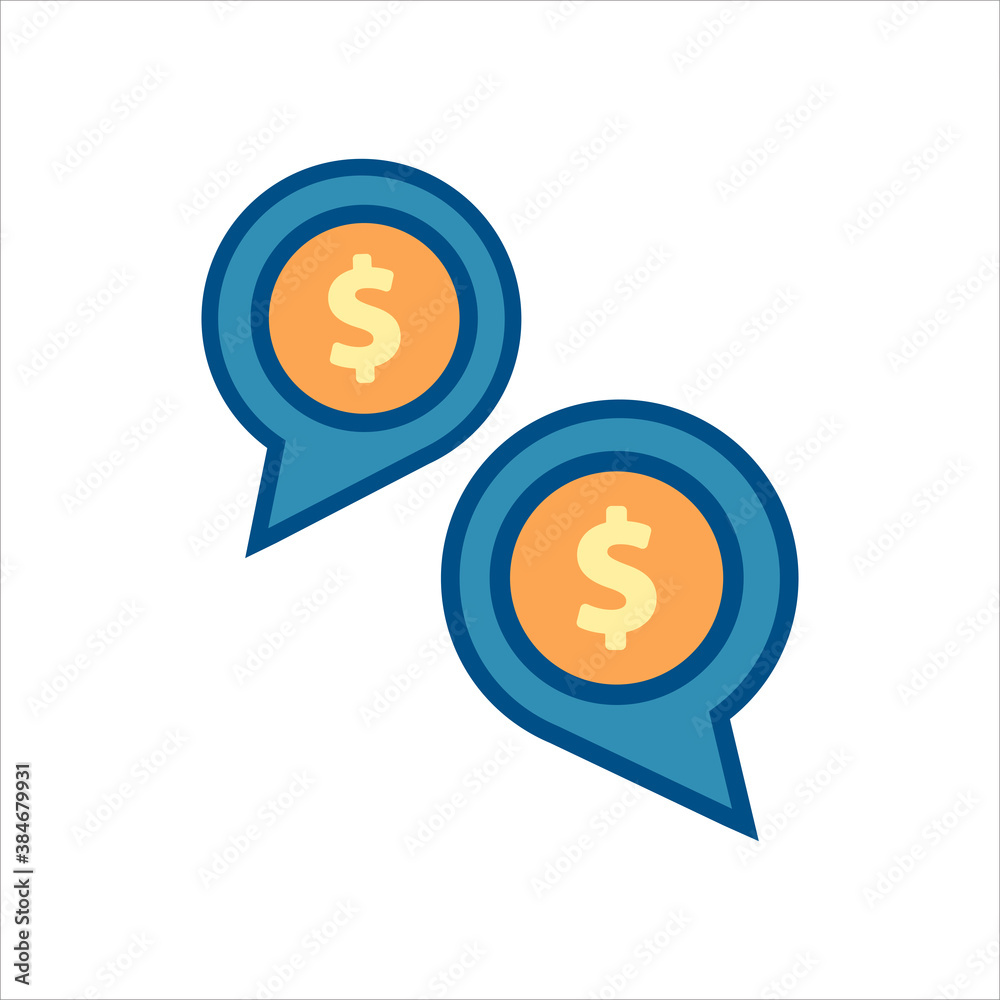 chat icon vector . flat design style icon vector concept chat icon vector . flat design style icon vector concept