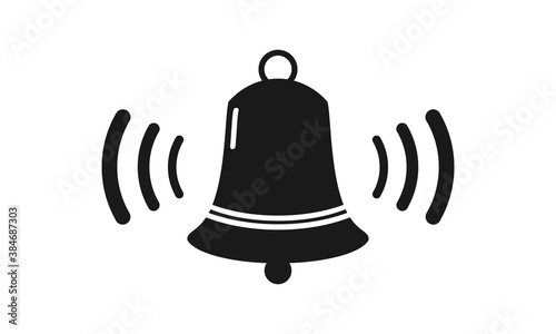 Ringing bell illustration vector