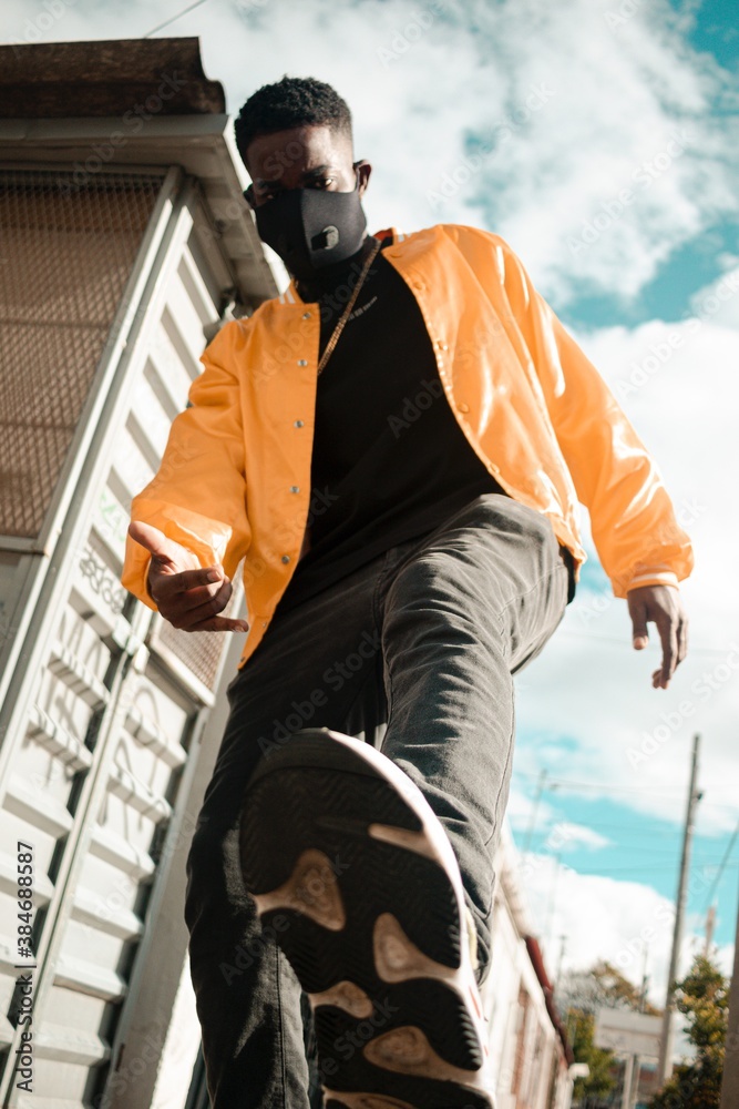 worker on the roof