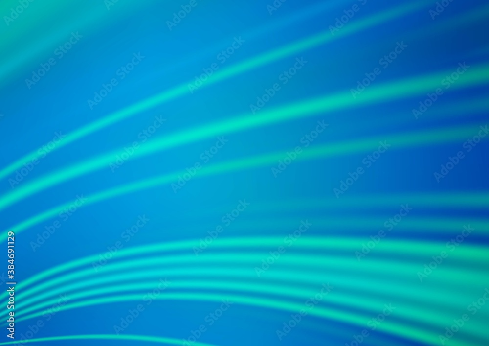 Fototapeta premium Light BLUE vector abstract bokeh pattern.