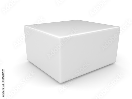 3D box on white background © RSLN