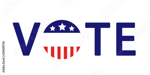 American presidential election badges