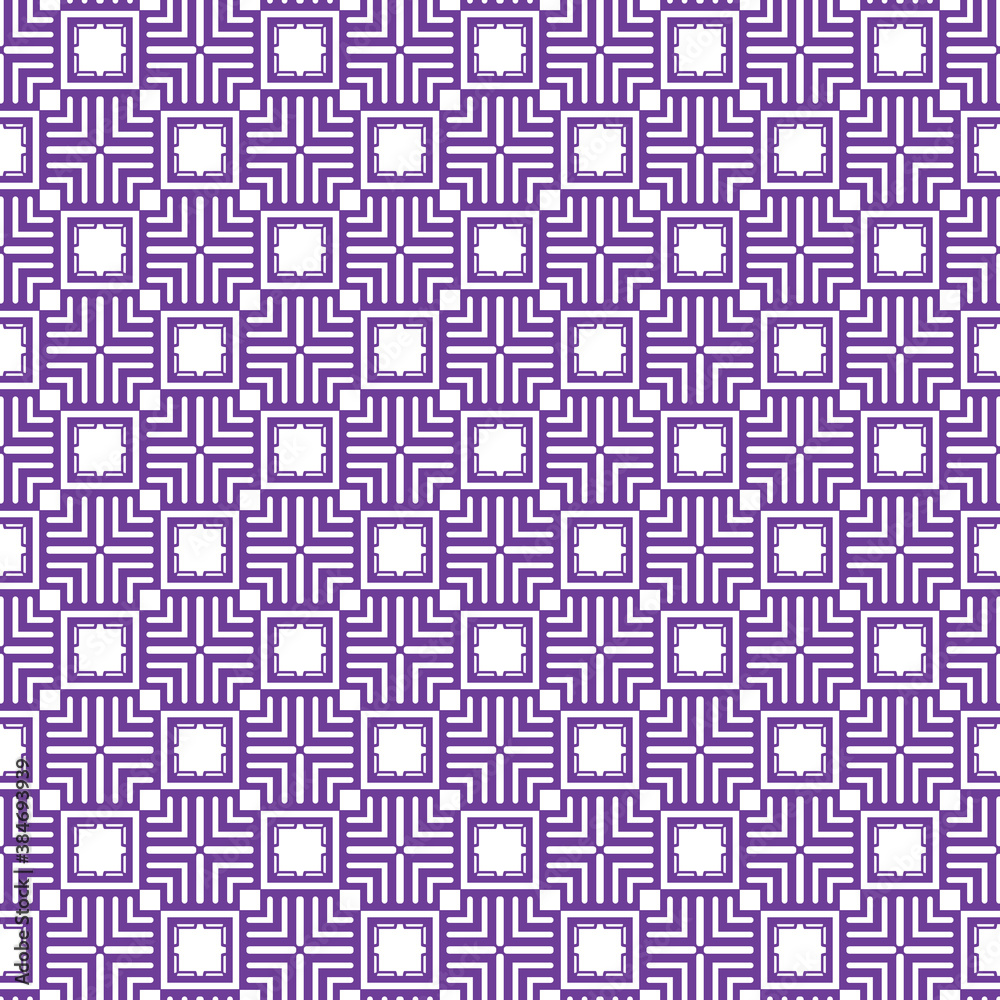 Vector seamless pattern texture background with geometric shapes, colored in purple, white colors. Vector seamless pattern texture background with geometric shapes, colored in purple, white colors.