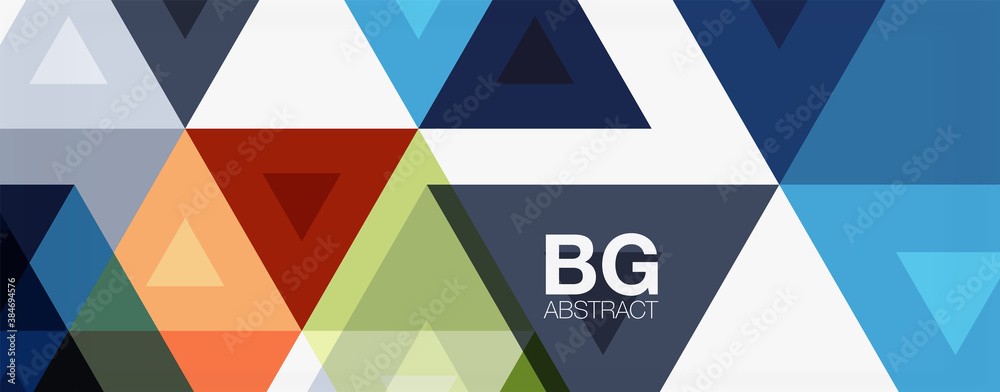 Mosaic triangle pattern abstract background for cover, banner, flyer and poster and other template Mosaic triangle pattern abstract background for cover, banner, flyer and poster and other template