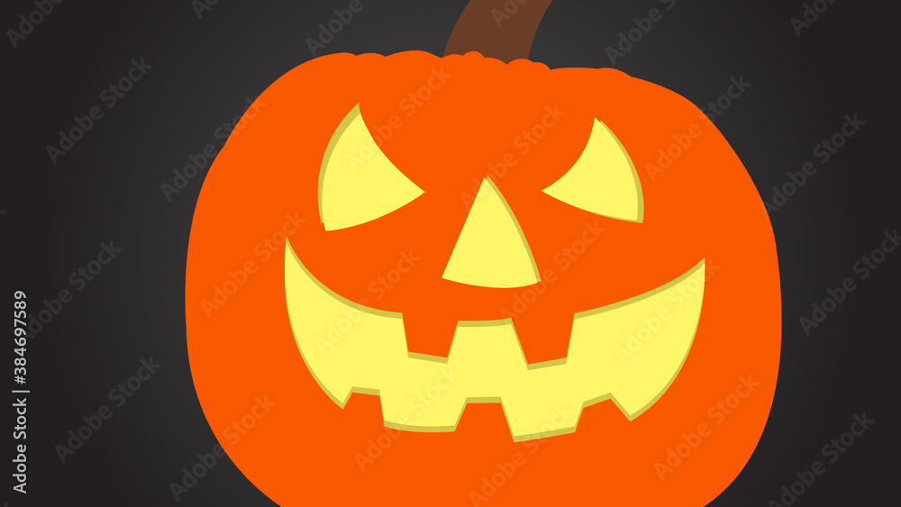 Scary halloween pumpkins background image Scary halloween pumpkins background image
