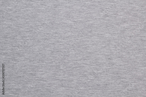 Fabric grey cotton Jersey background texture
