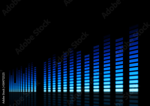 music sound image blue color