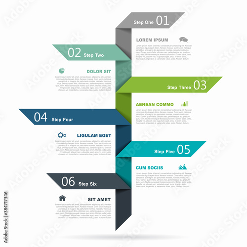 Infographic design template with place for your data. Vector illustration.
