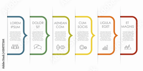 Infographic design template with place for your data. Vector illustration.