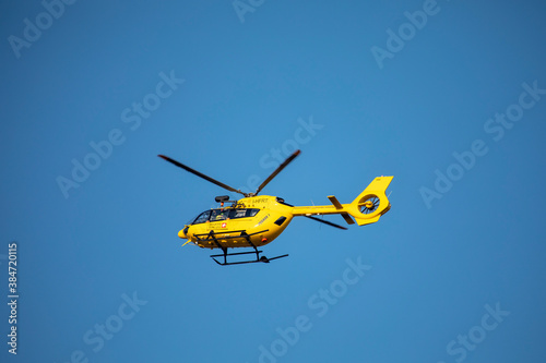Tableau sur toile Rettungshubschrauber Italien