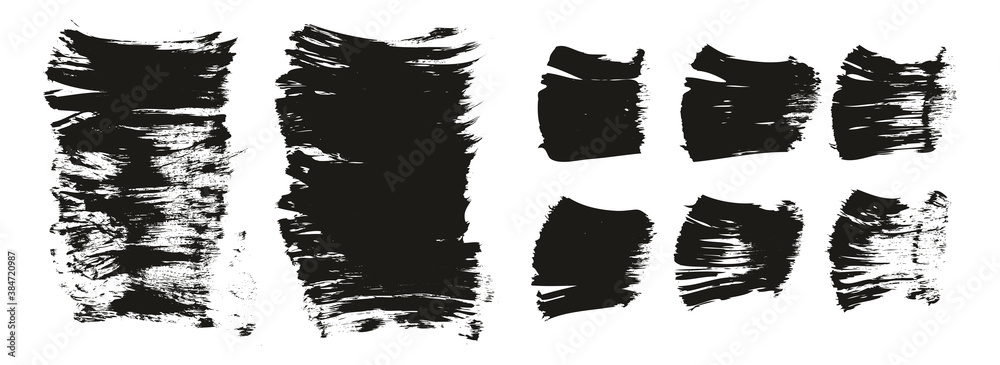 Flat Paint Brush Thick Short Mix Background High Detail Abstract Vector Background Mix Set Flat Paint Brush Thick Short Mix Background High Detail Abstract Vector Background Mix Set