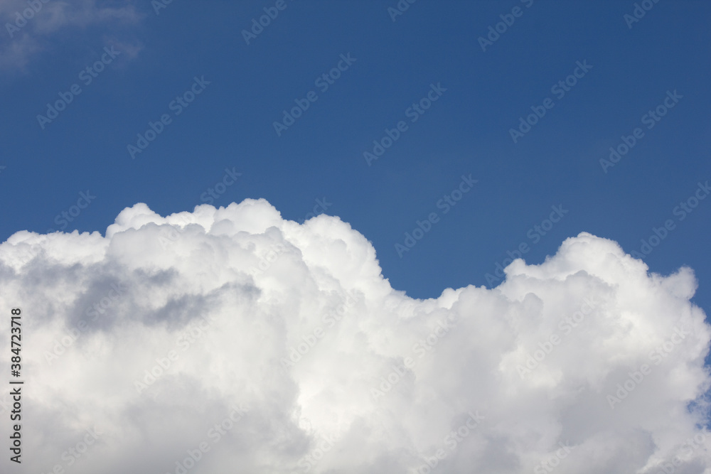 青空と白い雲 青空と白い雲