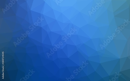 Light BLUE vector polygon abstract layout.