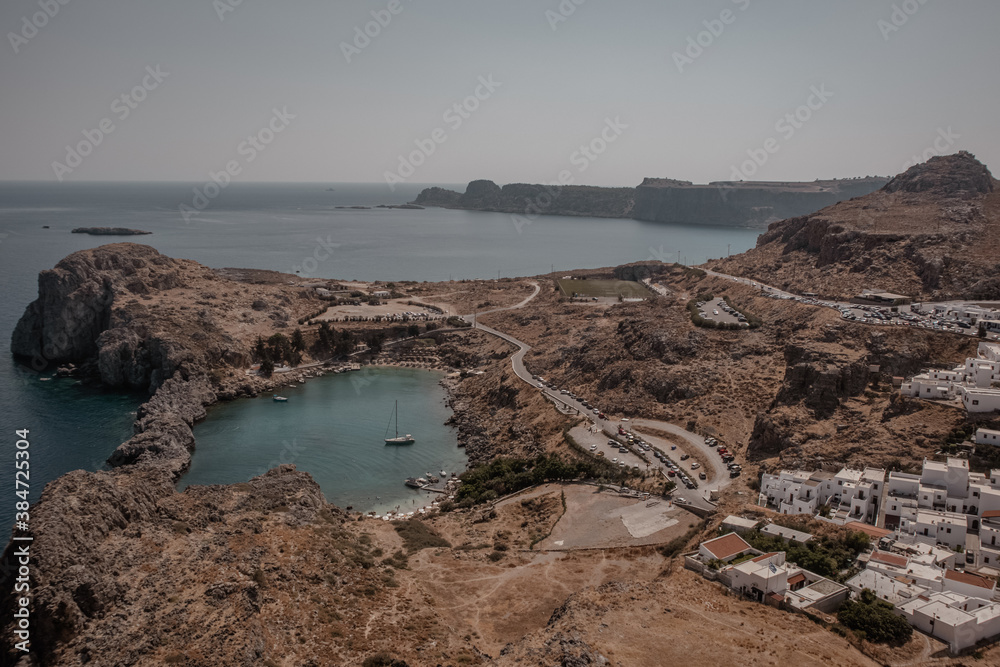 Obraz premium Lindos Grecja
