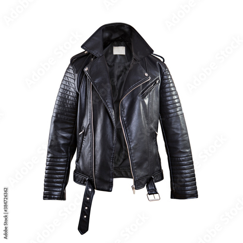Leather jacket photo