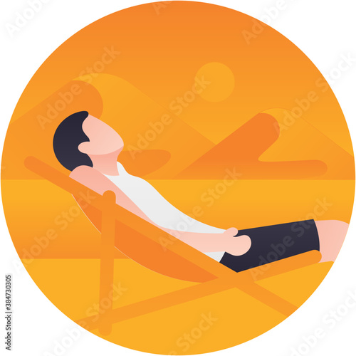 
Laying person is in resting position 
