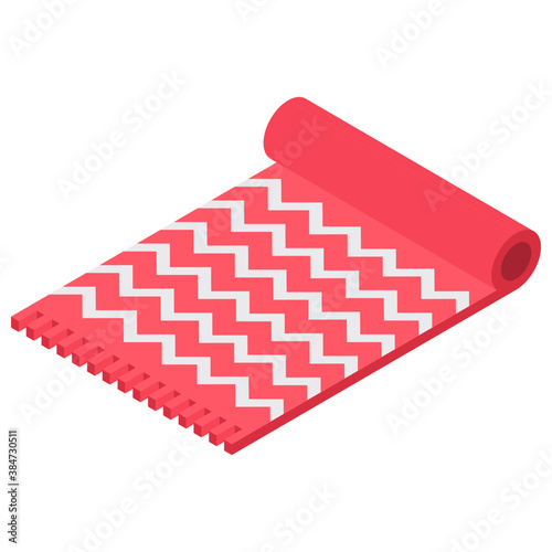  A mat to cover floor and sit on it 