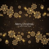 Abstract Merry Christmas greeting background