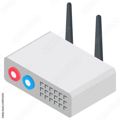 
An internet device router for wifi signals 
