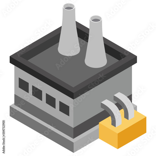 
A power plant industry icon

