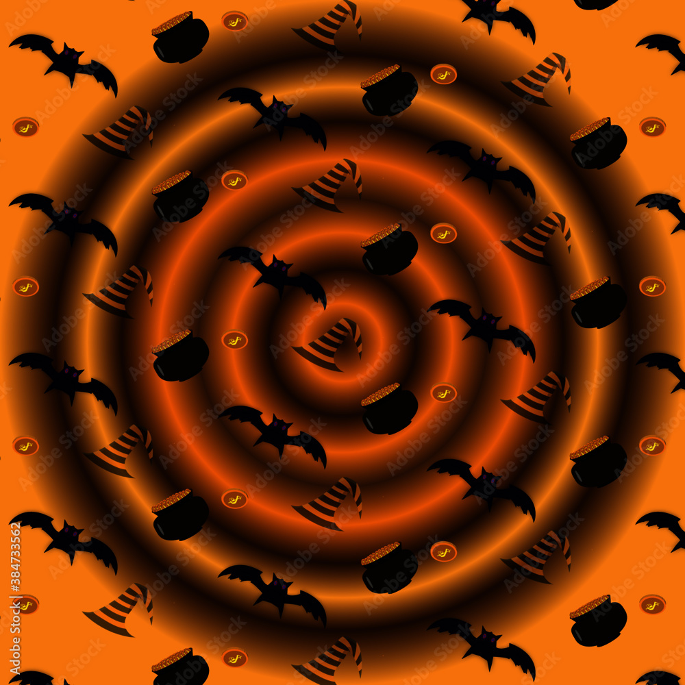 Halloween pattern