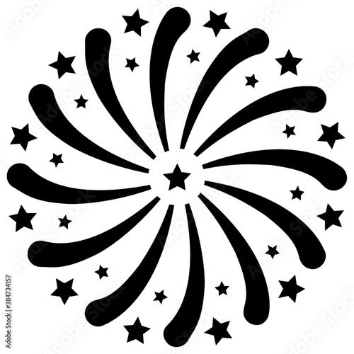 
Magical firework in the sky for parties, epic firework 
