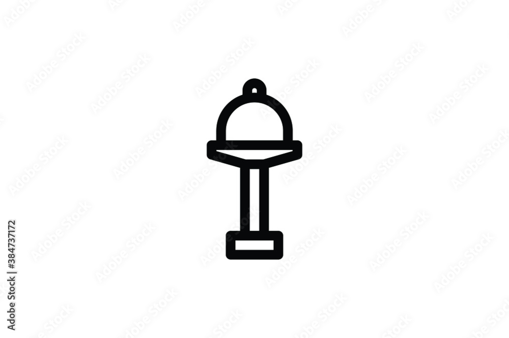 Space Outline Icon - City Space Outline Icon - City