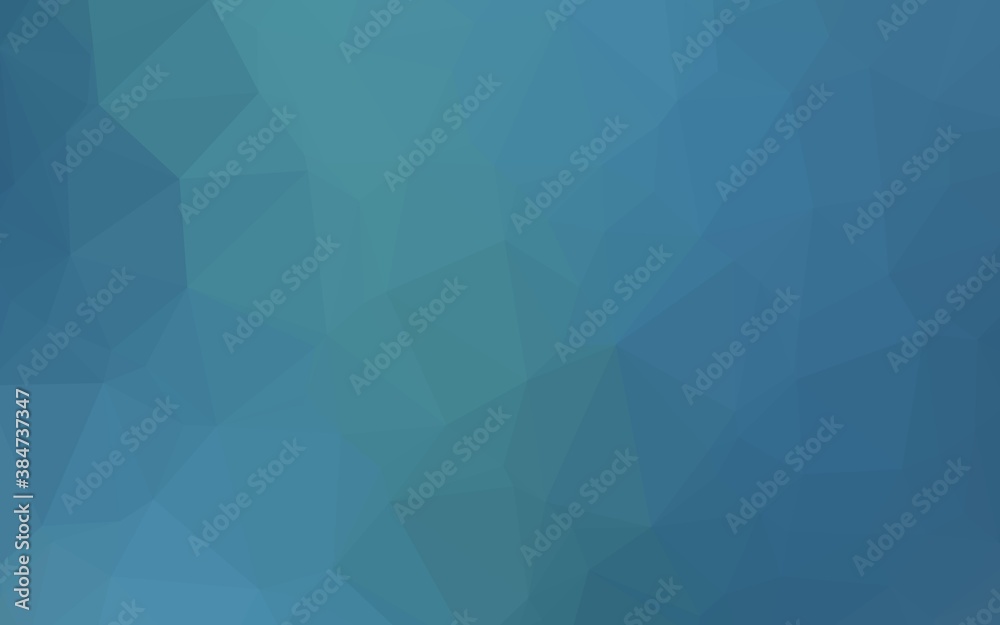 Light BLUE vector polygon abstract layout. Light BLUE vector polygon abstract layout.
