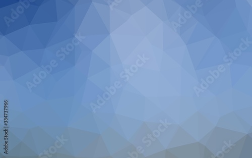 Fototapeta Naklejka Na Ścianę i Meble -  Light BLUE vector blurry triangle pattern.