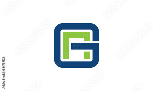 Creative Vector Illustration Logo Design. Initial Letter G and Letter A
