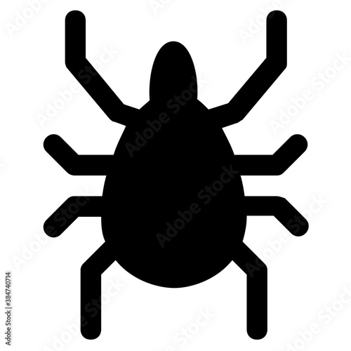 
A insect having legs depicting beetle 
