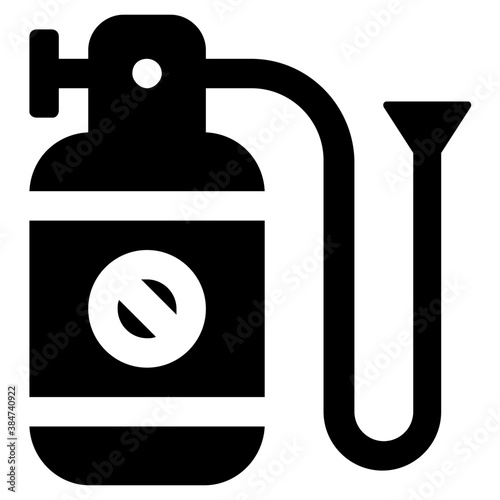 
Icon of a spray bottle having a cross sign in it depicting insecticide spray
