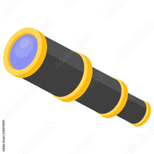 
Monocular device used by pirates 
