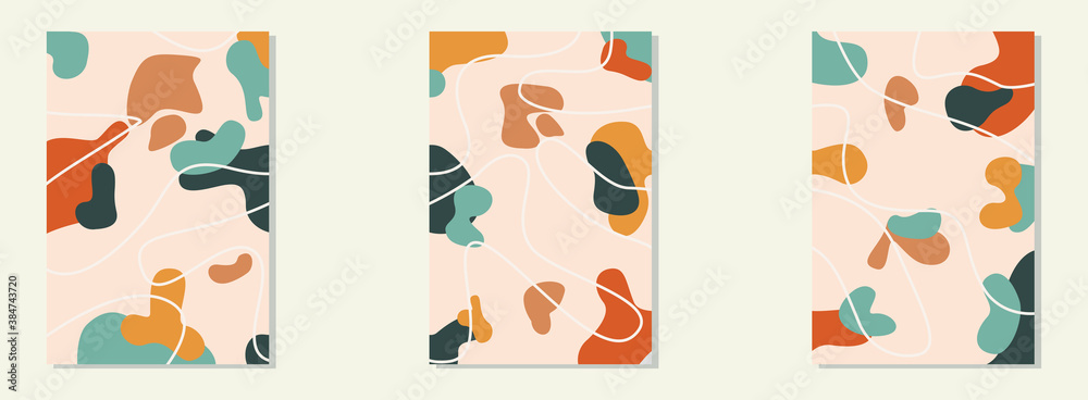 Obraz Design bundle templates banner vector. Modern illustration for wallpaper, poster, social media marketing, prints, Banner