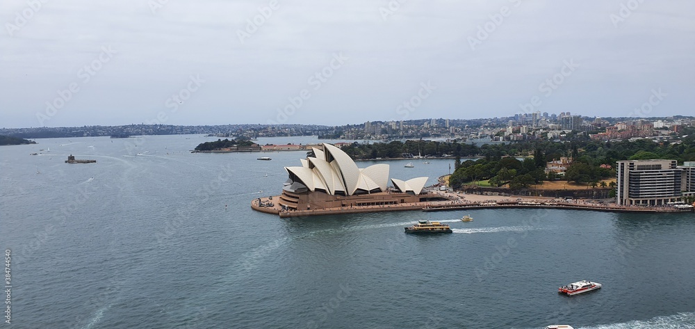 Obraz premium view at the Sydney opera